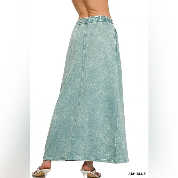 #26 CLOSEOUT FIRM 🌸New! Women's Ash Black Maxi Skirt - Picture 3 of 3